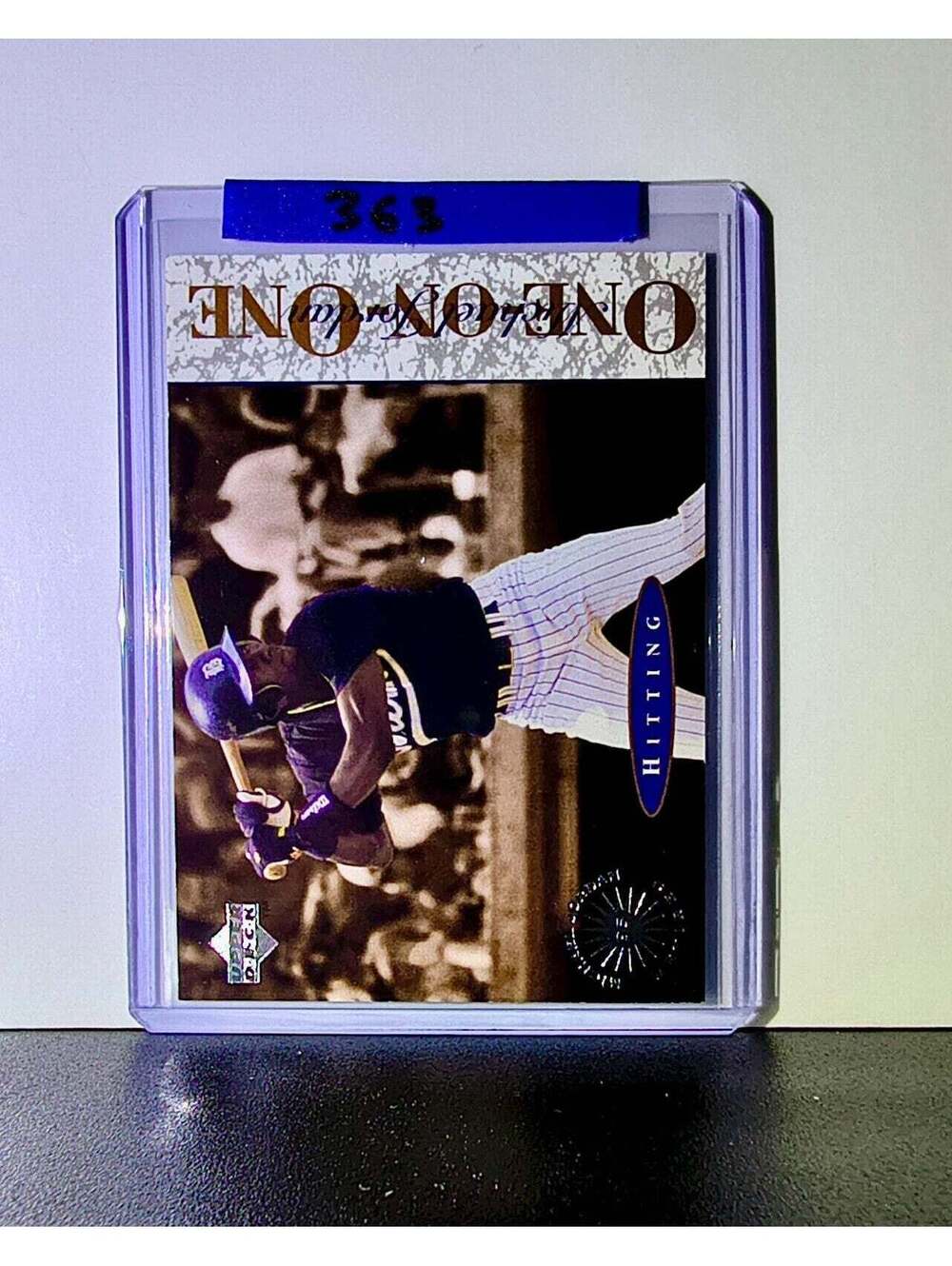 Michael Jordan 1995 Upper Deck Minors One on One #3 Baseball Card Barons